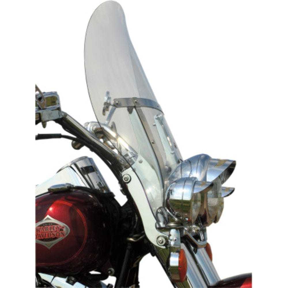 Klock Werks, Klock Werks 20 Clear Flare Billboard Replacement Windshield Harley Softail 00-17