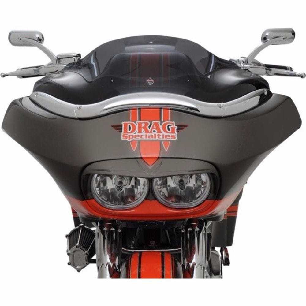 Klock Werks, Klock Werks 8" Dark Smoke Tint Flare Windshield Harley Road Glide Touring 98-13