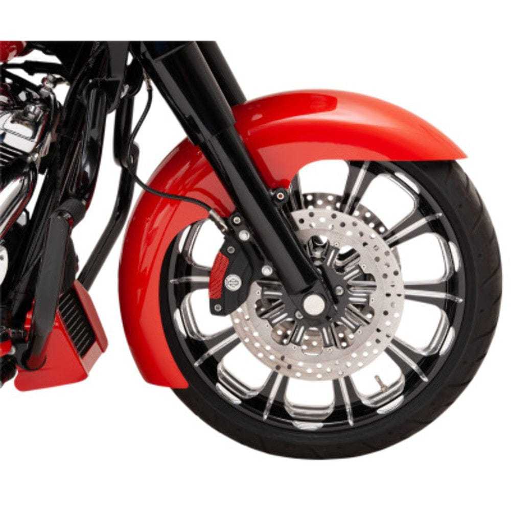 Klock Werks, Klock Werks Tire Hugger Level Front Fender 16" 17 18 19 Wheel Harley 14+ Touring