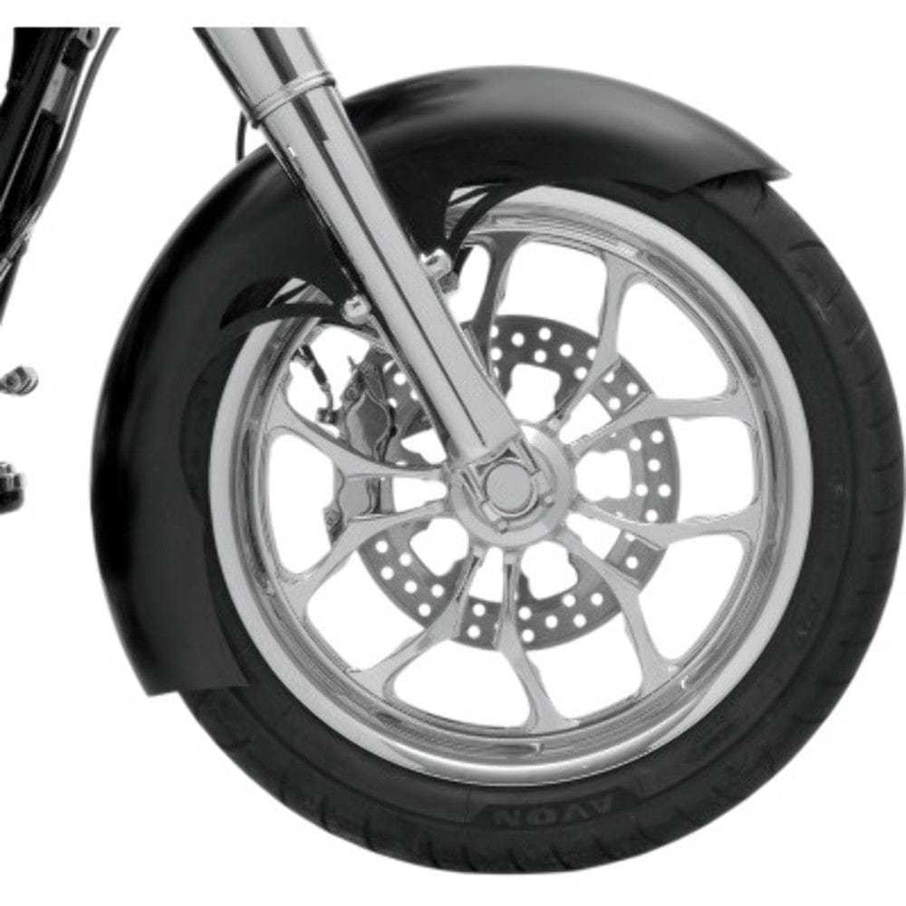 Klock Werks, Klock Werks Tire Hugger Tude Steel Front Fender 21" Wheel Rim Harley 14+ Touring