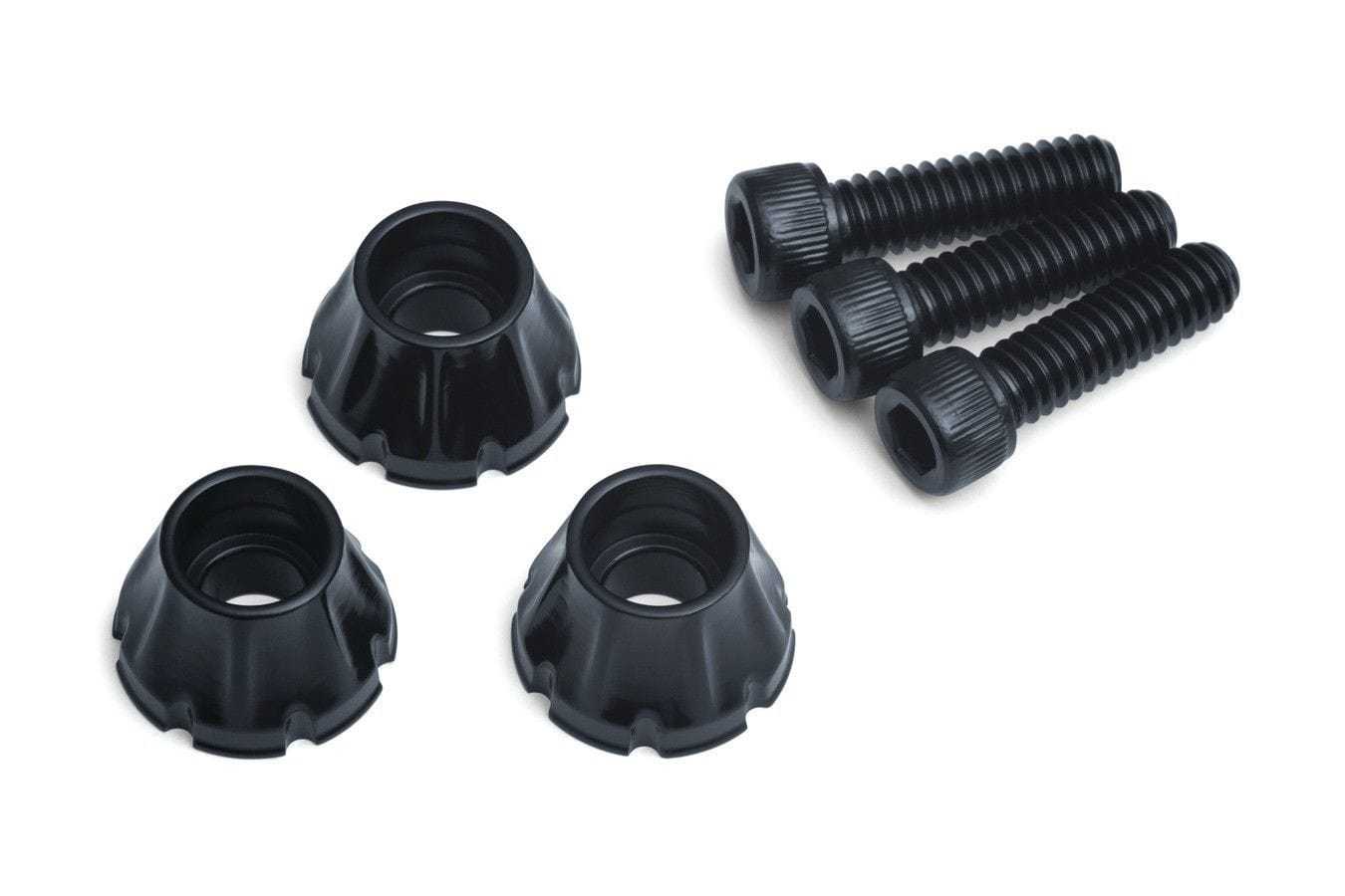 Kuryakyn, Kuryakyn Black Decorative Windshield Screws Trim Accent Harley Batwing Fairings