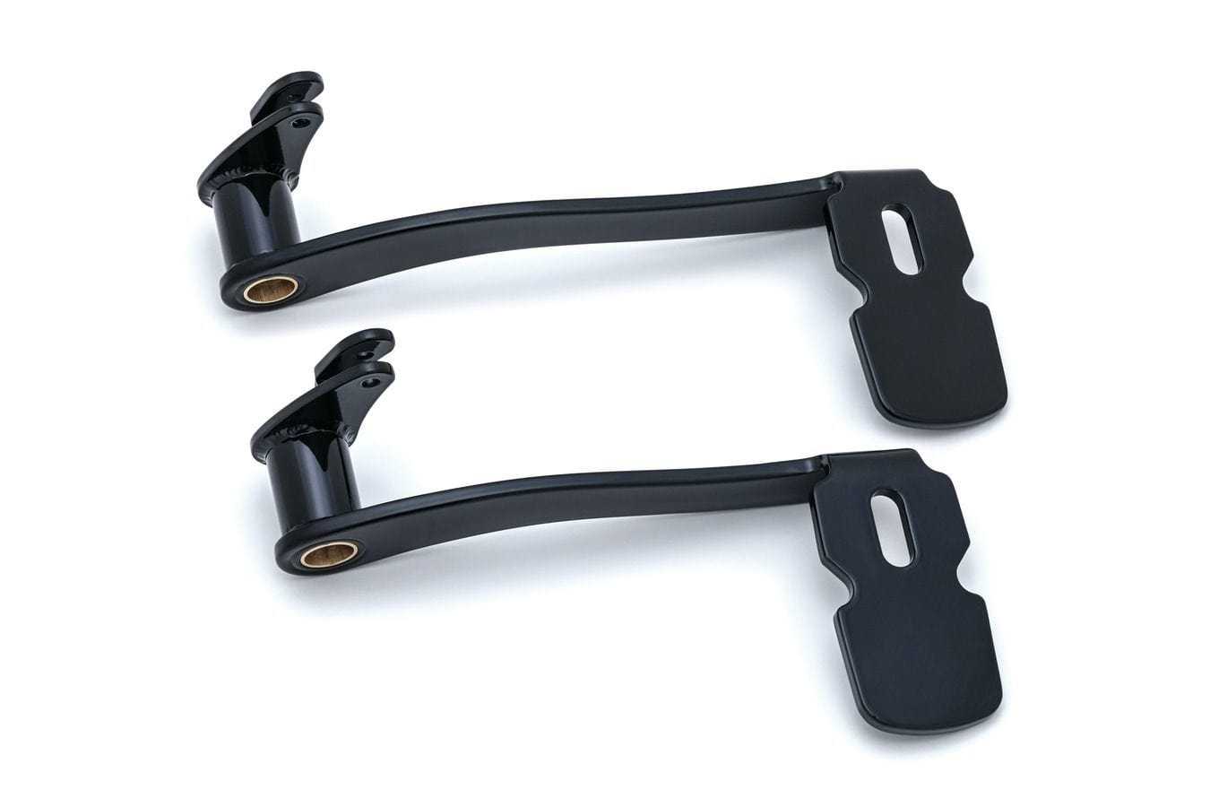 Kuryakyn, Kuryakyn Black Extended Brake Pedal Lever w/ Lower Fairing Harley Touring 14-20