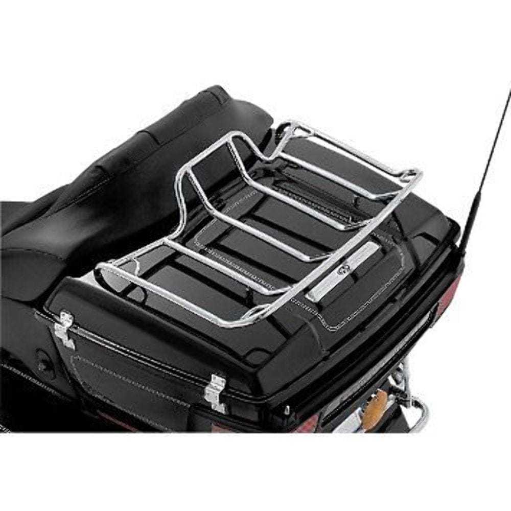 Kuryakyn, Kuryakyn Chrome Tour Pack Pak Pac Tourpak Luggage Rack 1980-2020 Harley Touring