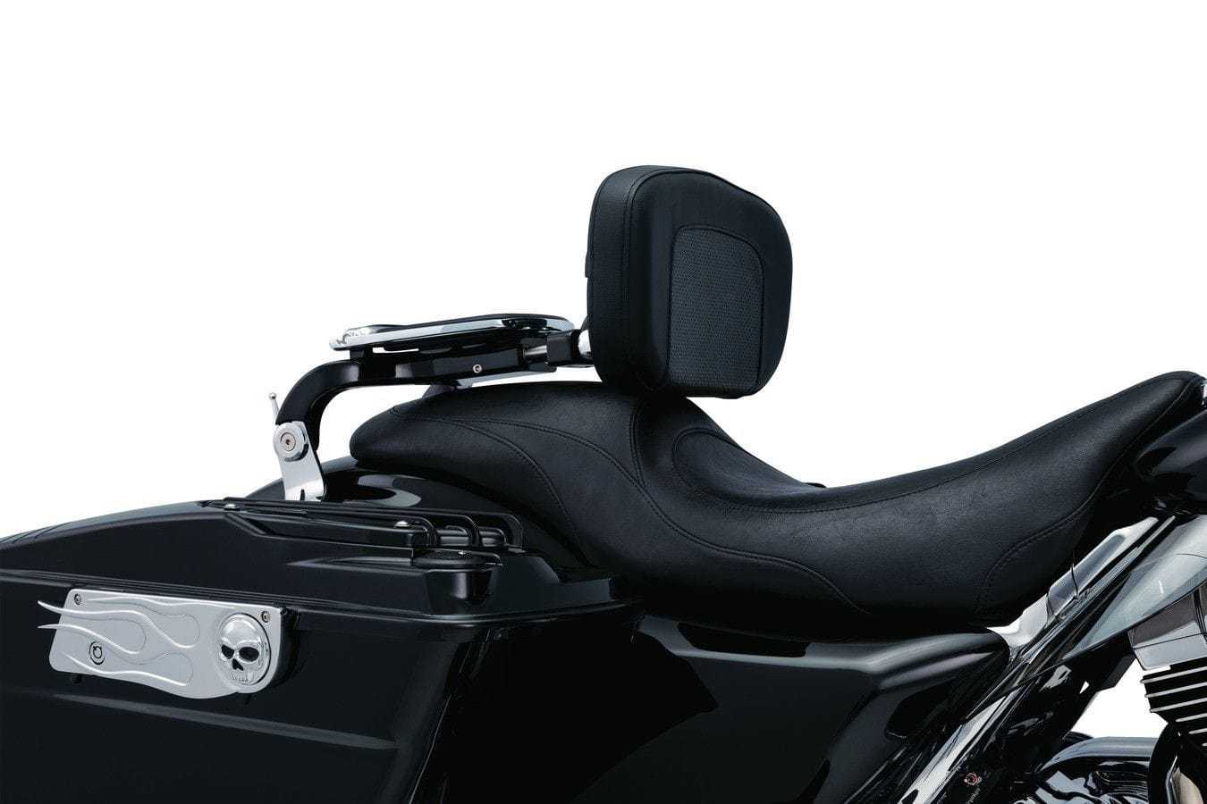 Kuryakyn, Kuryakyn Multi Purpose Driver Passenger Backrest Adjustable Black Luggage Rack