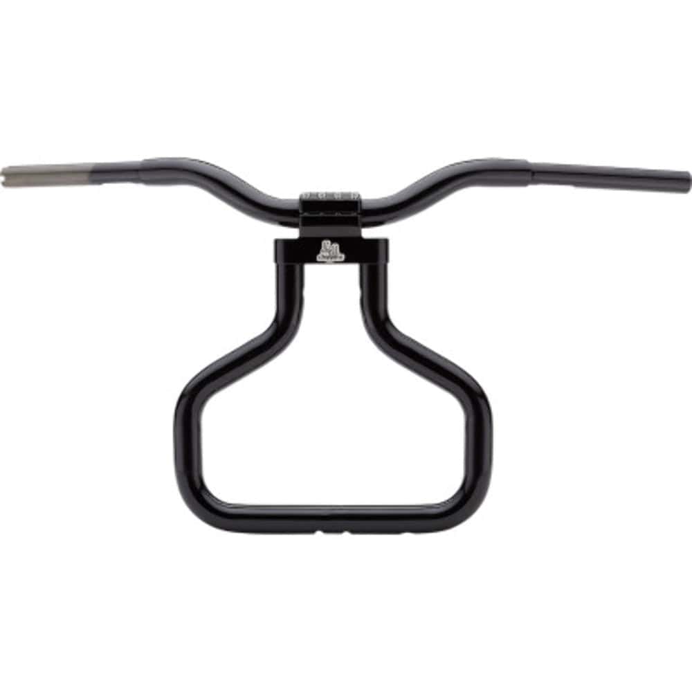 LA Choppers, LA Choppers 1 1/4" 14" Black Kage Fighter T-Bar Handlebars Harley Road Glide 15+