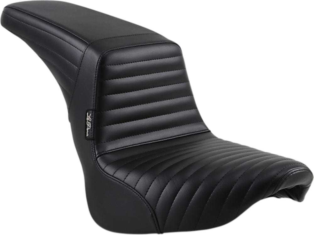 Le Pera, Le Pera Black Kickflip Seat Pleated Up Harley Softail Street FXBB FLSL Slim 18+