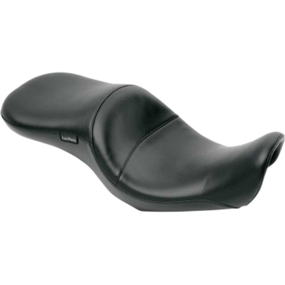 Le Pera, Le Pera Lepera Black Maverick Smooth 2-Up Vinyl Seat 2006-2017 Harley Dyna FXD