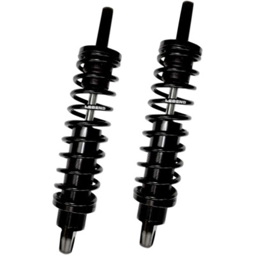 Legend Suspension, Legend Revo Coil Suspension 13" Black Heavy Duty Adjustable Shocks Harley 04+ XL