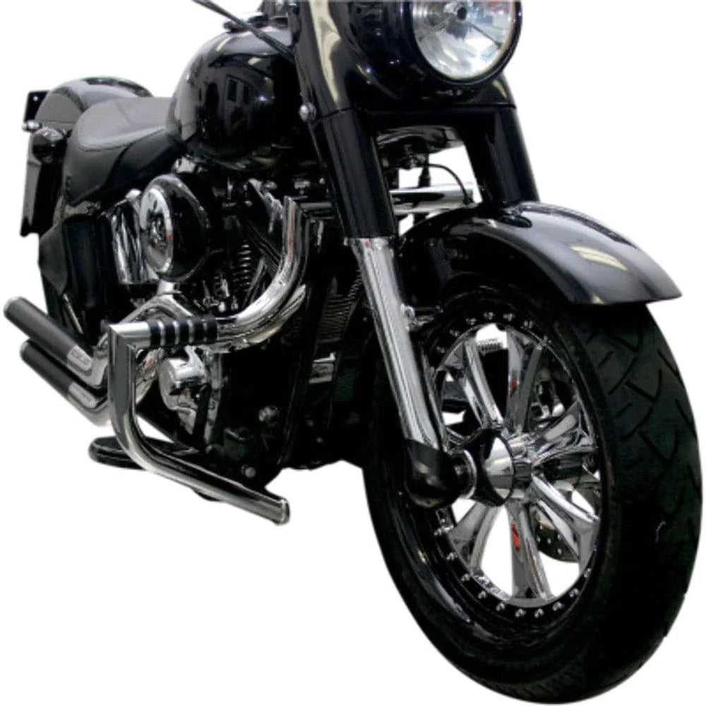 Lindby, Lindby 1.5" Chrome Magnumbar Engine Guard Highway Crash Bar 00-17 Harley Softail