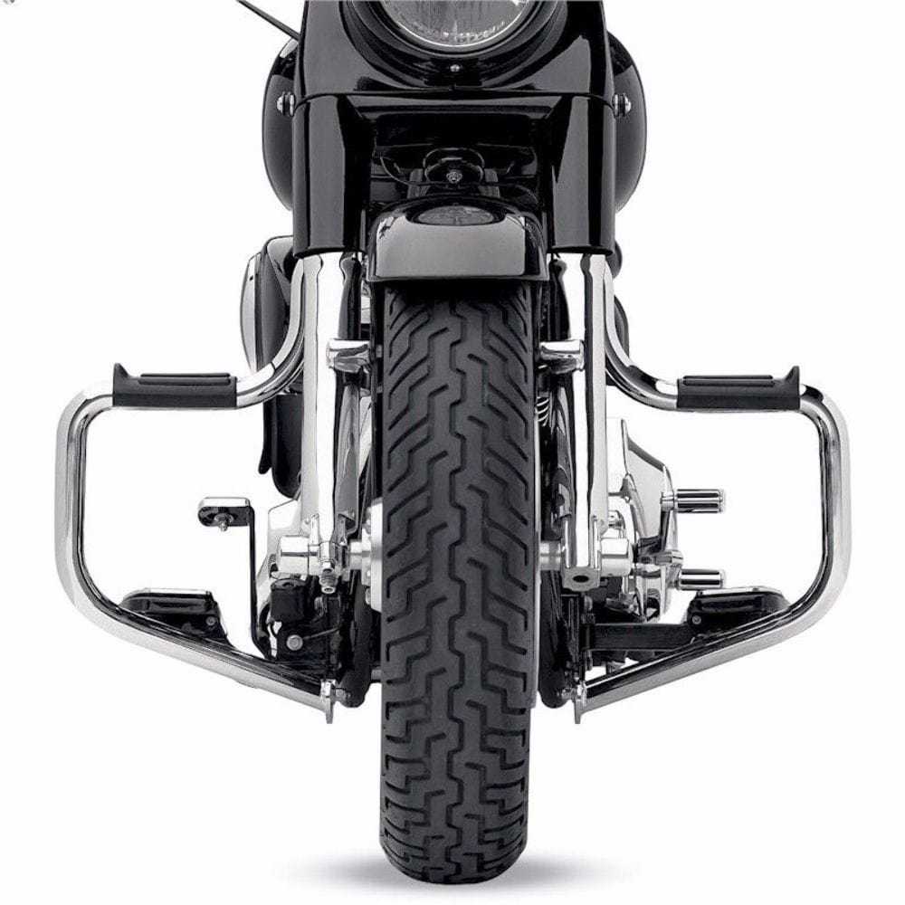 Kuryakyn, Lindby Chrome Multibar Engine Crash Guard Harley Softail Heritage Fatboy Deluxe