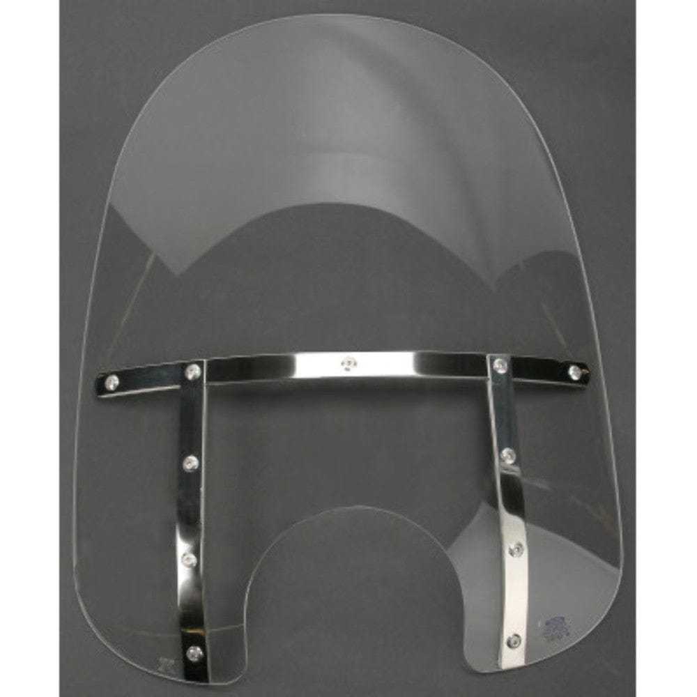 Memphis Shades, Memphis Shades 21" Fats Clear Windshield Screen Harley Softail Low Rider 18+