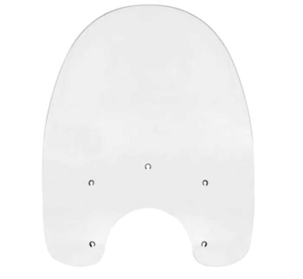 Memphis Shades, Memphis Shades 21 OE Replacement Clear Horseshoe Windshield Harley Softail 86-17