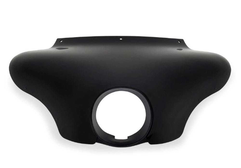 Memphis Shades, Memphis Shades Batwing Fairing 6.5 Ghost Windshield Polished Mounting Kit Harley