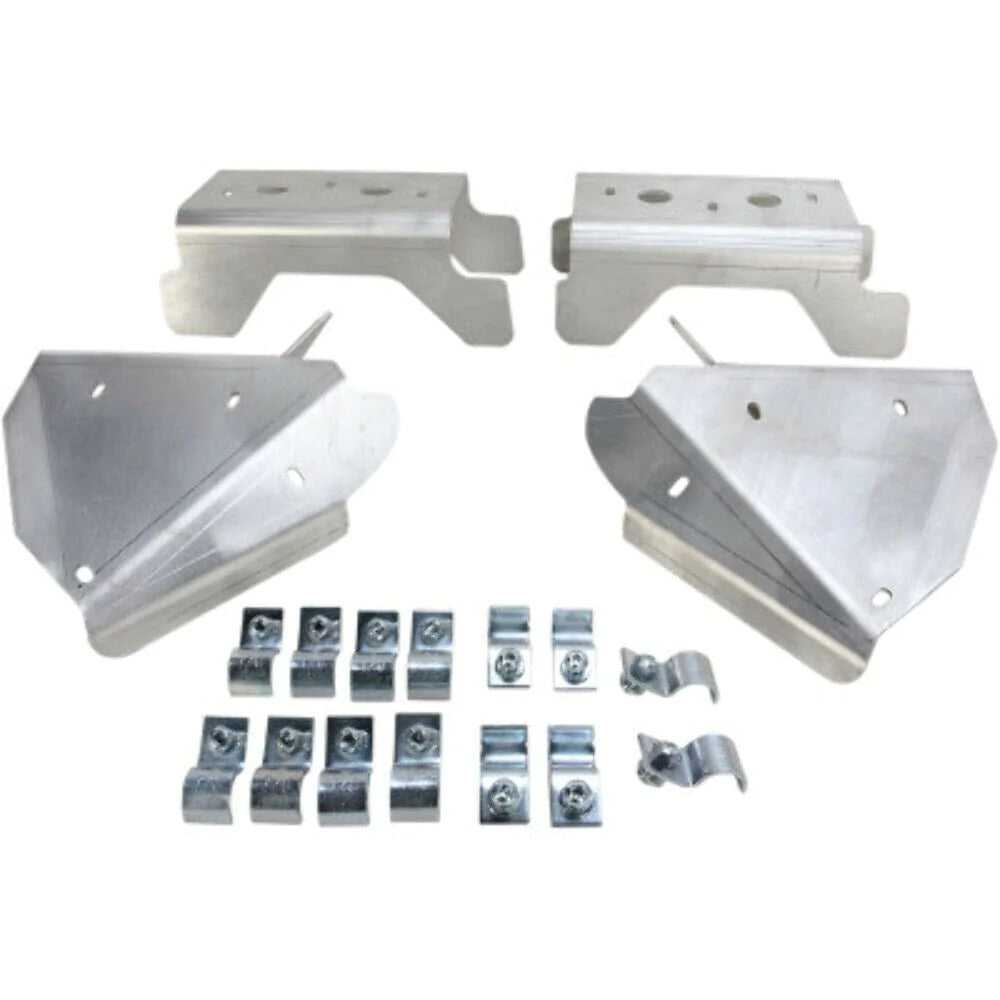 Moose Utility Division, Moose Utility A-Arm Guards Aluminum Off-Road Honda TRX680FA Rincon 4x4 15-18 ATV