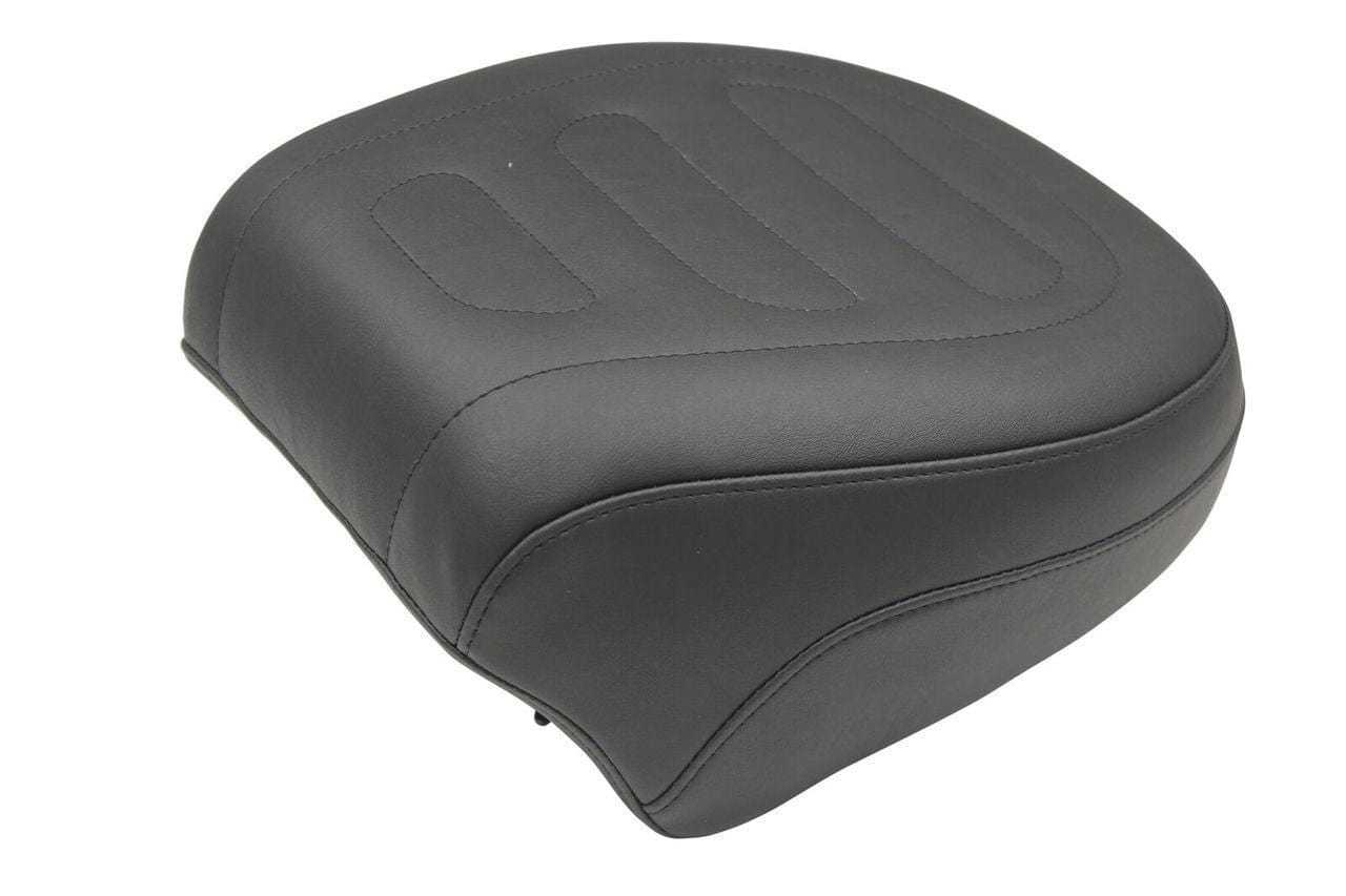 Mustang, Mustang Black Passenger Pillion Solo Tour Seat Pad 13-17 Harley Softail Breakout