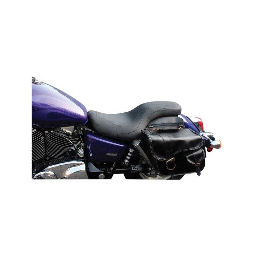 Mustang, Mustang One-Piece Daytripper Seat Black Honda Sabre Spirit Shadow Ace 1987-2007