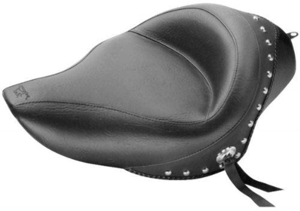 Mustang, Mustang Seat Wide Touring Studded Solo 2004-2017 Harley Sportster XL 76153