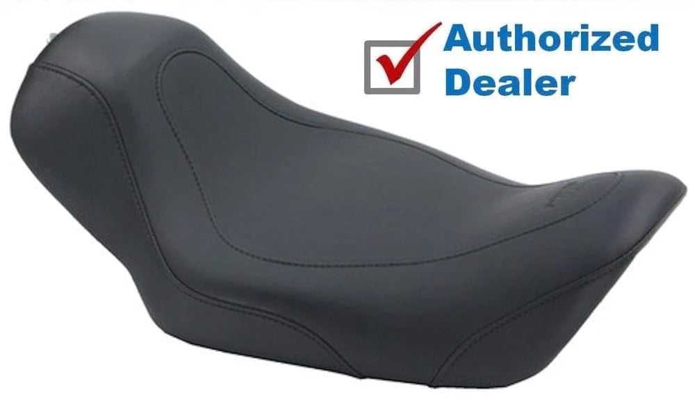 Mustang, Mustang Sleek Low Comfortable Tripper Solo Seat 11" wide - 2006-2017 Harley Dyna