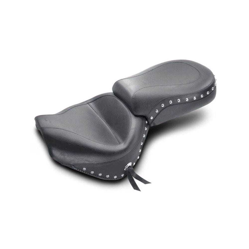 Mustang, Mustang Two-Piece Studded Wide Touring Seat Saddle Yamaha Road Star 1600/1700