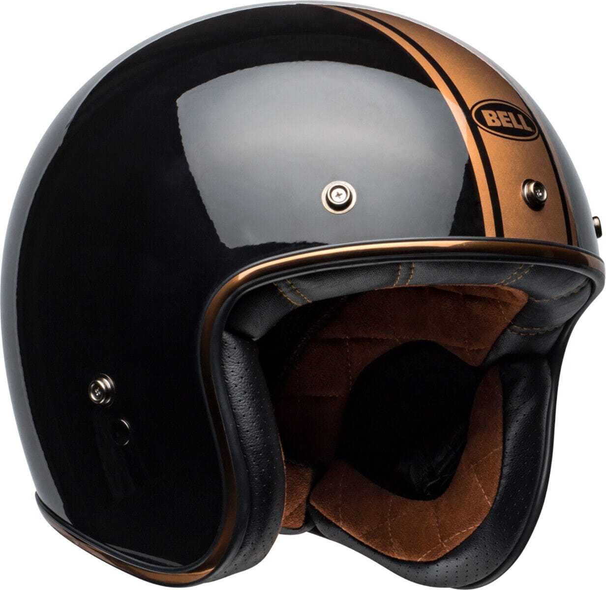 Bell Helmets, New 2020 Bell Custom 500 Helmet DOT 3/4 Open Face Motorcycle Bike Mens Womens