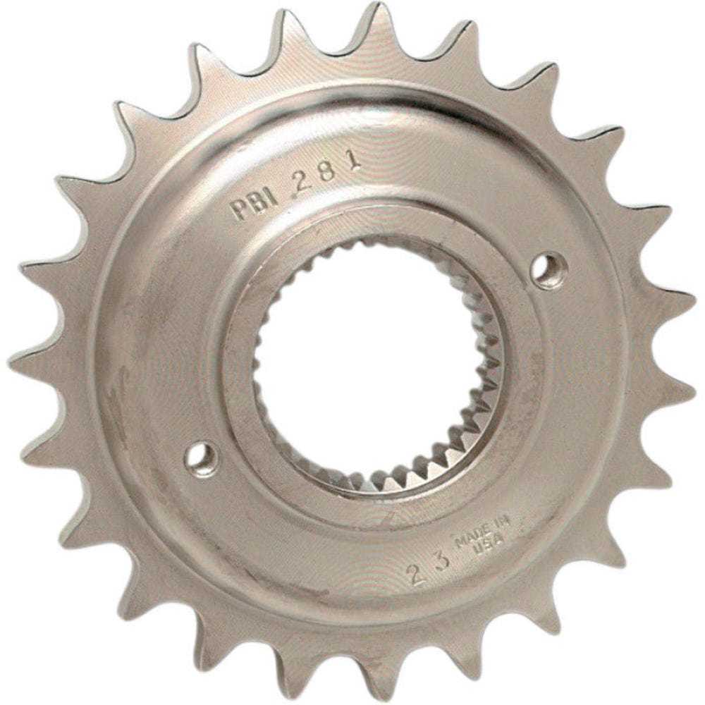 PBI, PBI 23 Tooth 1.06" Offset Transmission Sprocket Harley Chain Conversion Big Twin