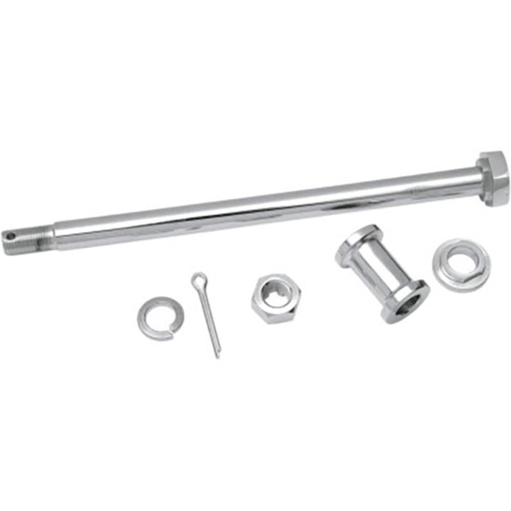 Drag Specialities, Rear Stock Wheel Axle Spacer Kit Chrome Harley Ironhead Sportster XL 1952-1978