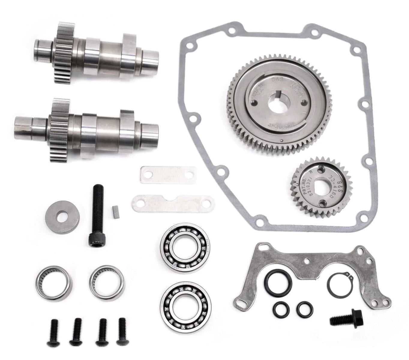 S&S Cycle, S&S 583G .583 Lift Gear Drive Cams + Install Kit Camshafts Harley 88 Twin Cam 95