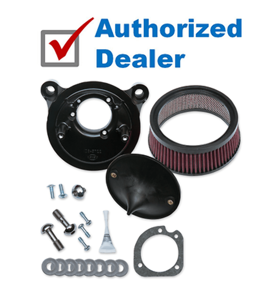 S&S Cycle, S&S Cycle Super Stock Stealth Black Stage 1 Air Cleaner Filter Kit Harley TCBT