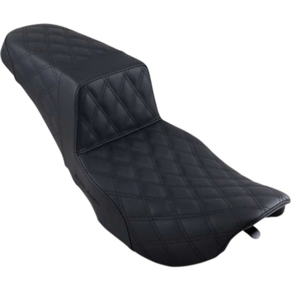 Saddlemen, Saddlemen Black Full Lattice Stitch Step 2 Up Seat Harley 97-07 Touring FLHR/X