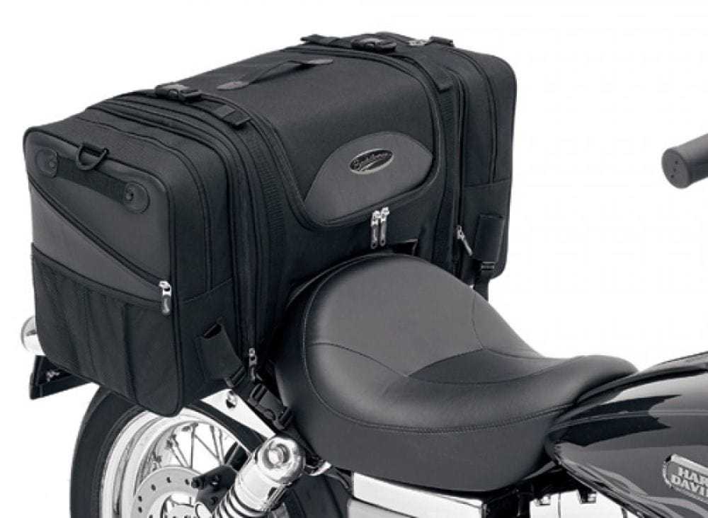 Saddlemen, Saddlemen Saddlestow Deluxe Tail Bag Harley Davidson Softail Dyna Sportster XL