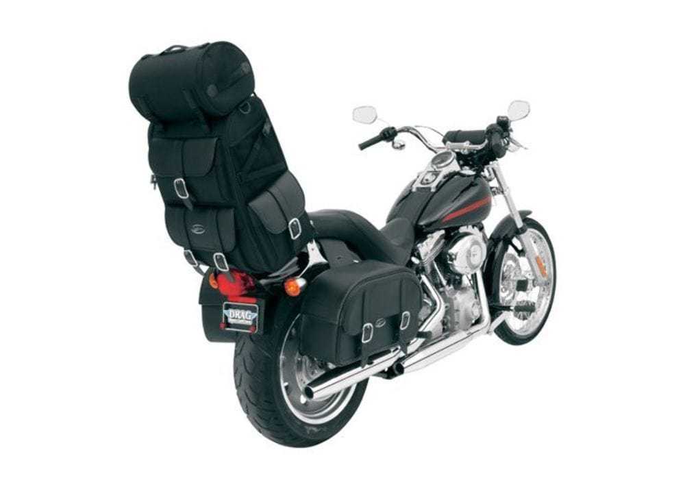 Saddlemen, Saddlemen Saddlestow S3500 Sissy Bar Rear Luggage Rack Bag Pack Harley Universal