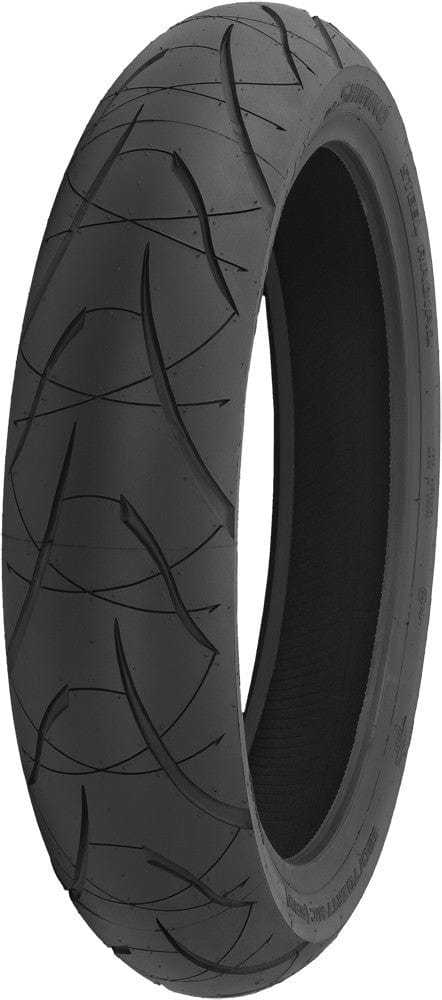 Shinko, Shinko 016 Verge 2X 120/60ZR17 55(W) Radial Front Tire Street Bike Sport Touring