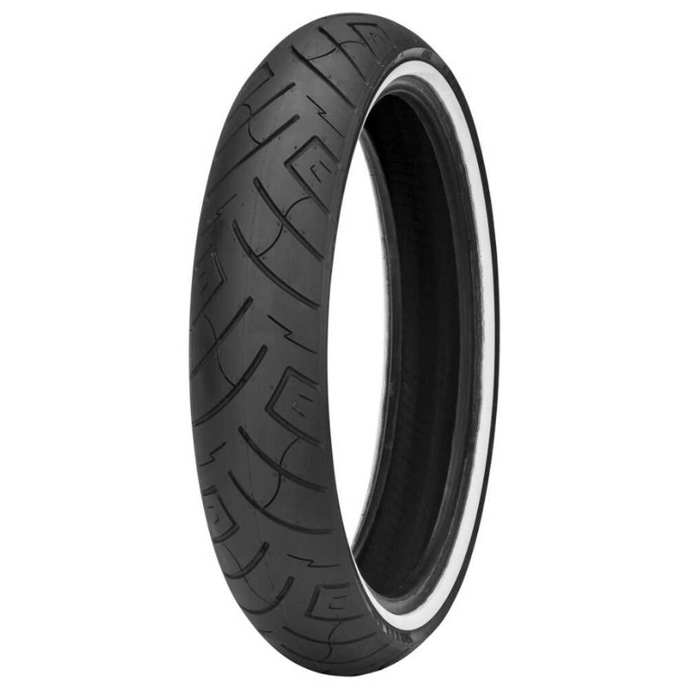 Shinko, Shinko SR777 130/70 B18 69H Front Whitewall Tire Heavy Duty Harley