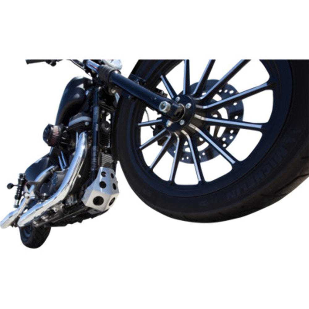 Speed Merchant, Speed Merchant Front Frame Skid Plate Brushed Aluminum Harley Sportster 04-20