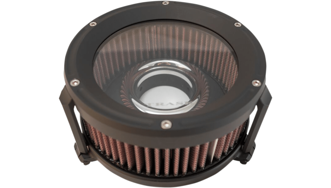 Trask Performance, Trask Assault Charge Black Air Cleaner Stage 1 Filter Intake Harley 17+ Touring