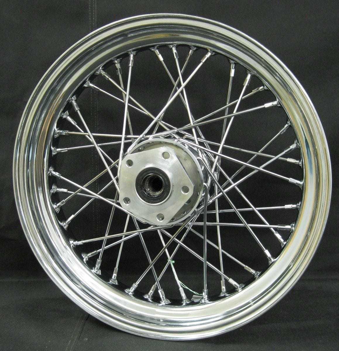 Ultima, Ultima 16 X 3.5" 40 Spoke Front Chrome Wheel 1984-1999 Harley Softail FXST FXDWG