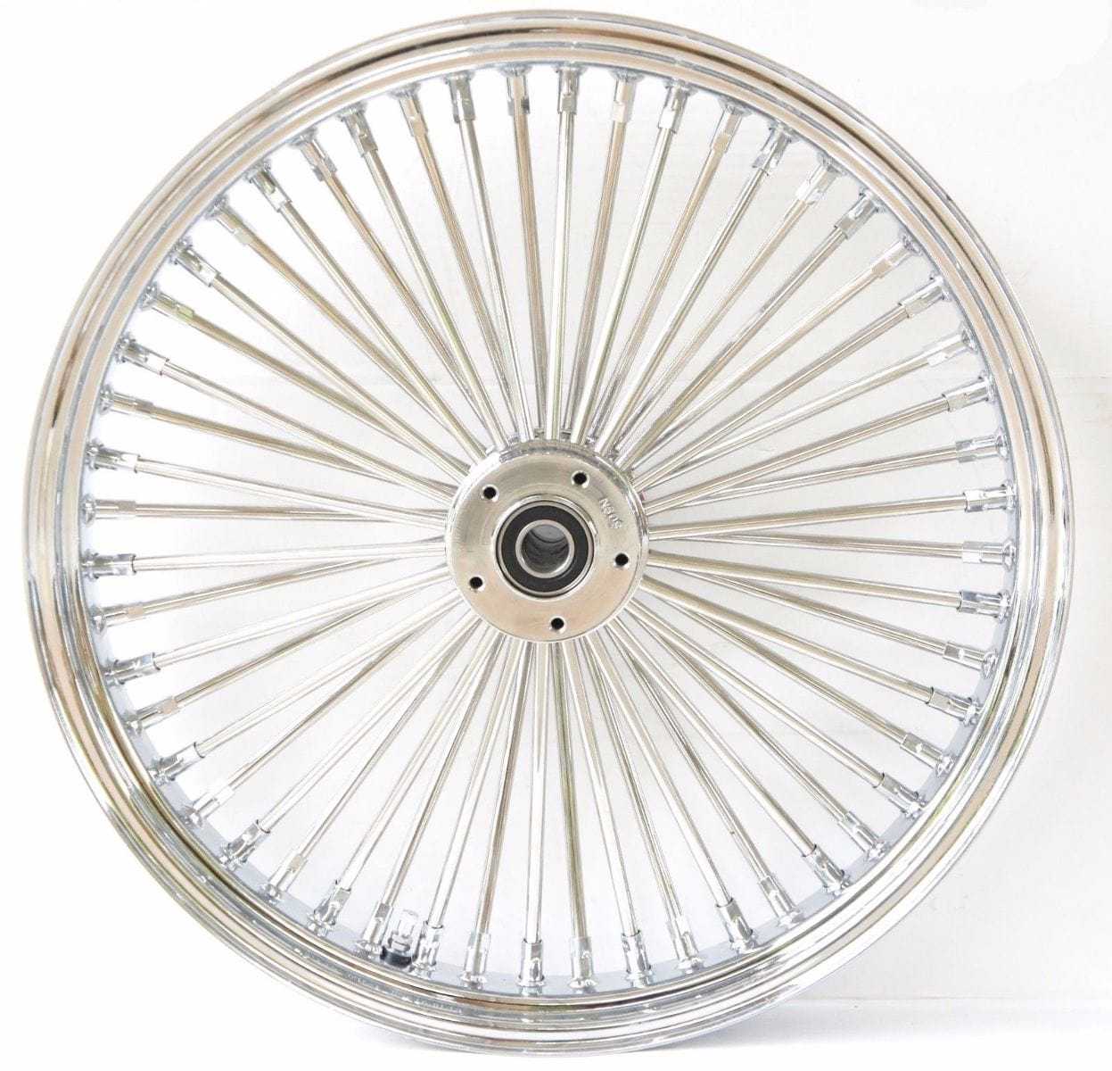 Ultima, Ultima 48 King Spoke Fat 26 3.5 Front Wheel Rim Harley Touring Dual Disc Chrome