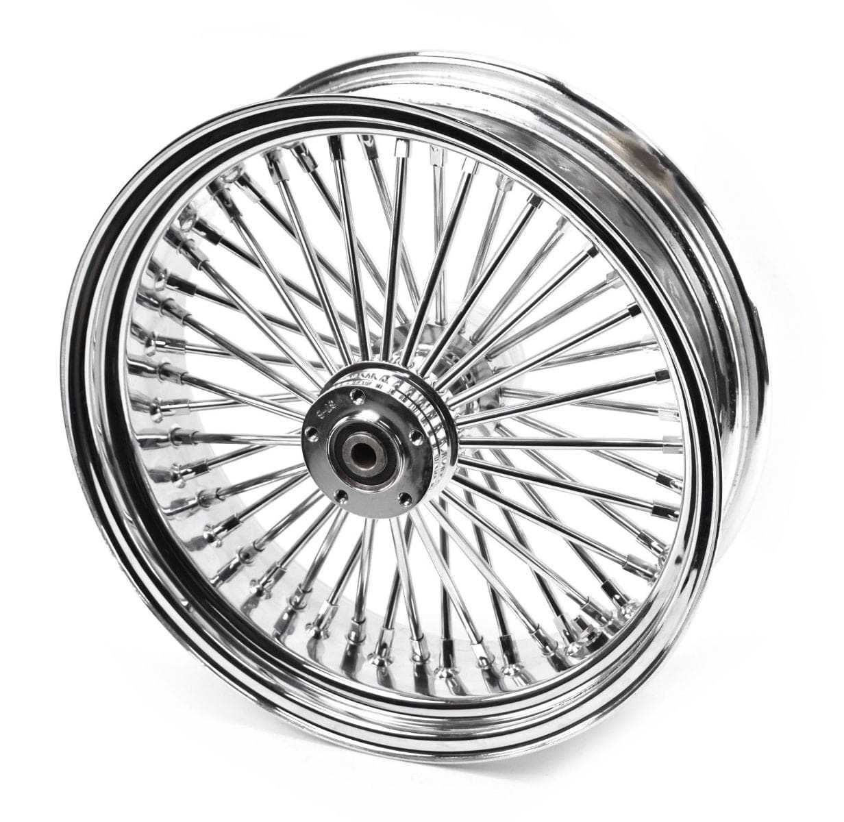 Ultima, Ultima Chrome 18 x 5.5 48 Fat King Spoke Rear Wheel Harley Chopper Bobber Custom