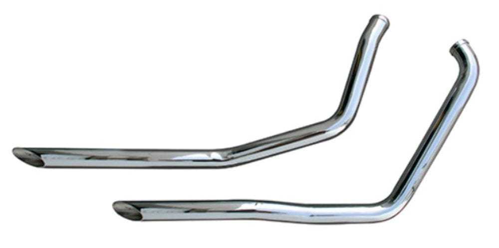 Ultima, Ultima Chrome Drag Pipes Straight Exhaust System 1.75" 1 3/4" 40" Harley FXR