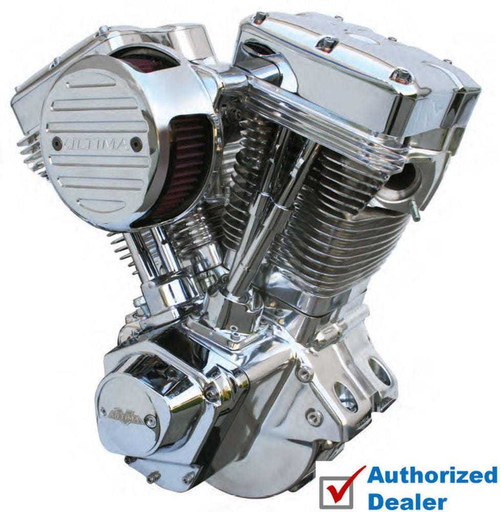 Ultima, Ultima El Bruto Complete Evolution 113 Polished Motor Engine Harley Evo Big Twin