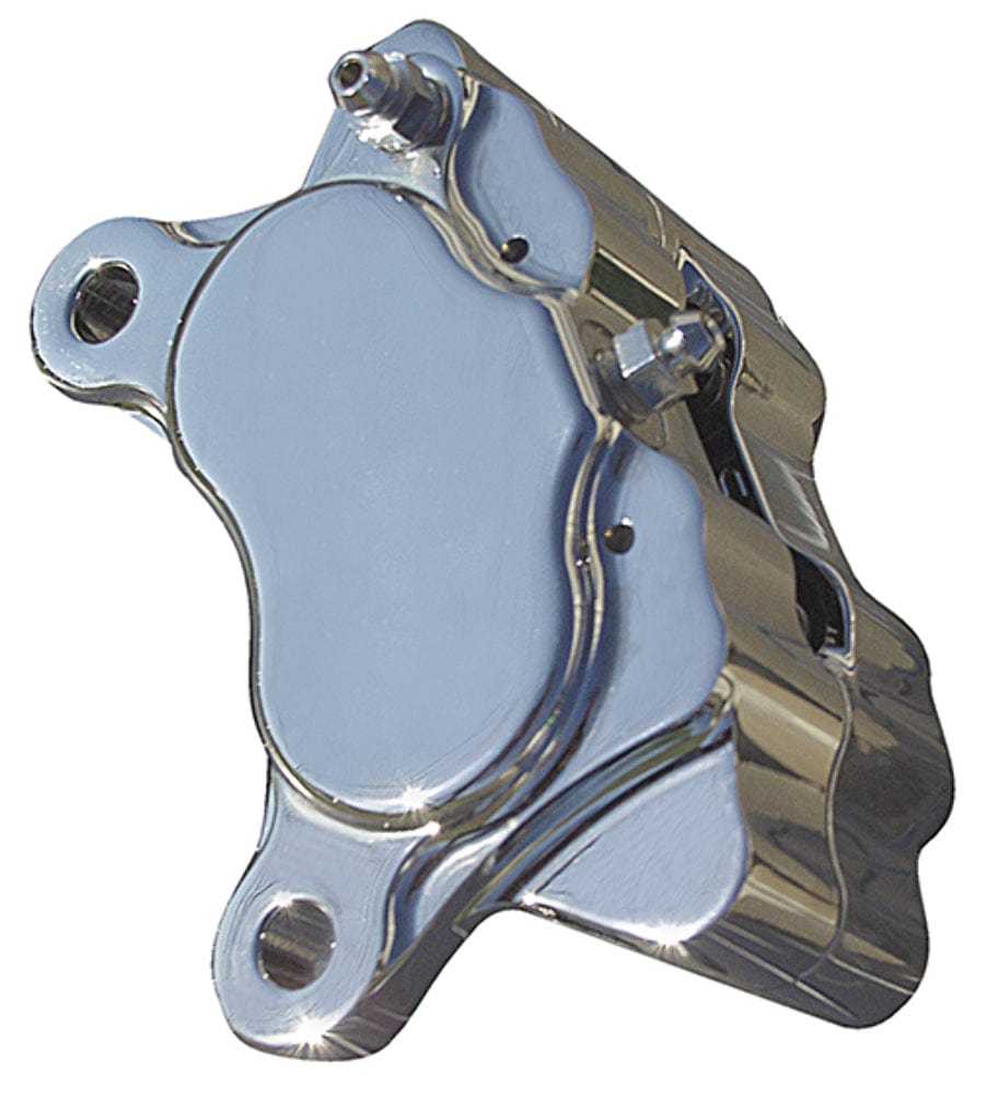 Ultima, Ultima Polished Billet 4-Piston Brake Caliper Front Rear Harley Custom Chopper