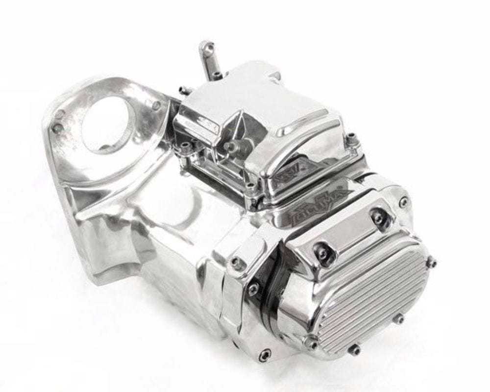 Ultima, Ultima Polished & Chrome 6-Speed Transmission Trans Evolution Evo Harley Softail