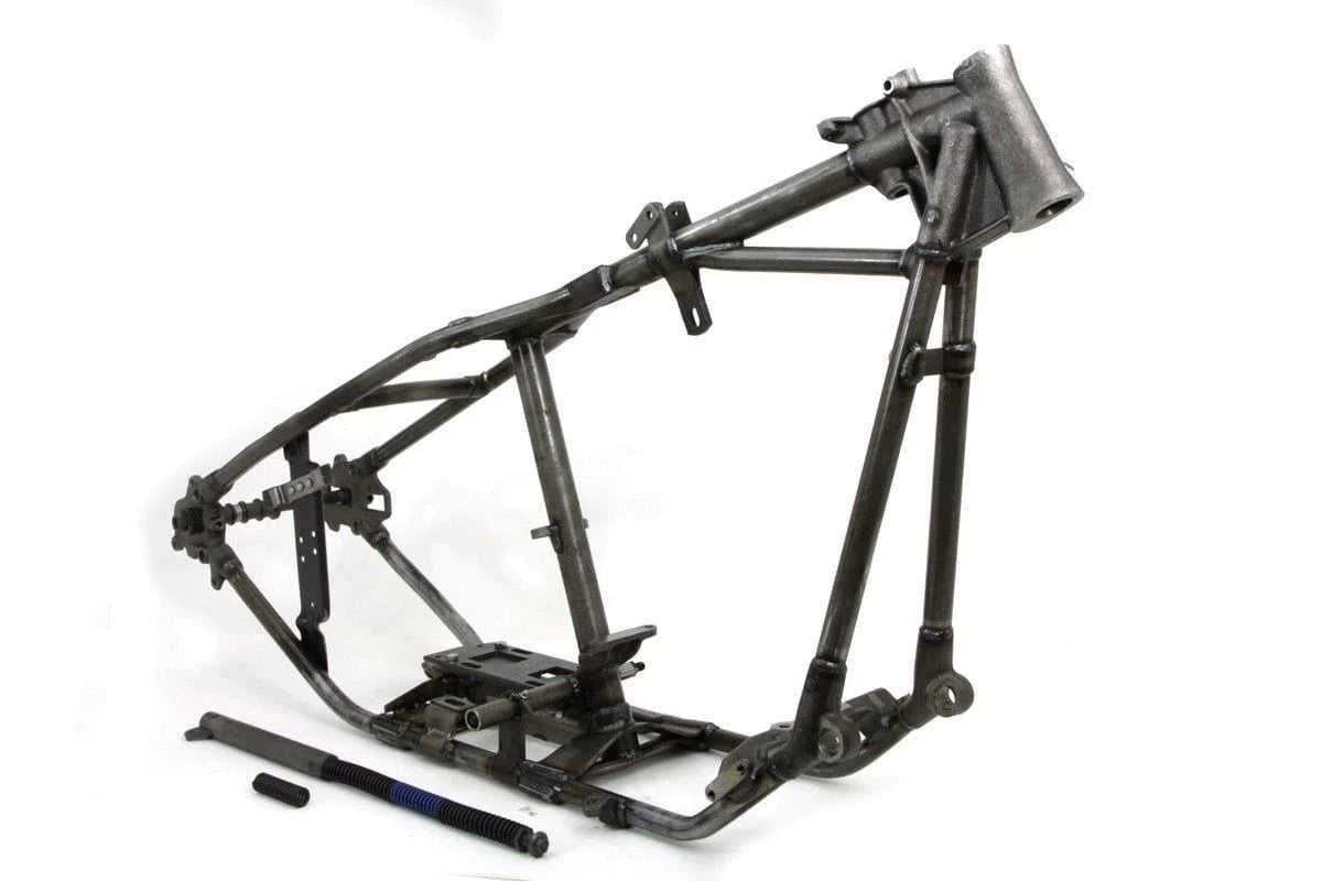 V-Twin Manufacturing, V-Twin Replica 1946-1947 Harley Knucklehead 30° Rake Rigid Frame Bull Neck Frame