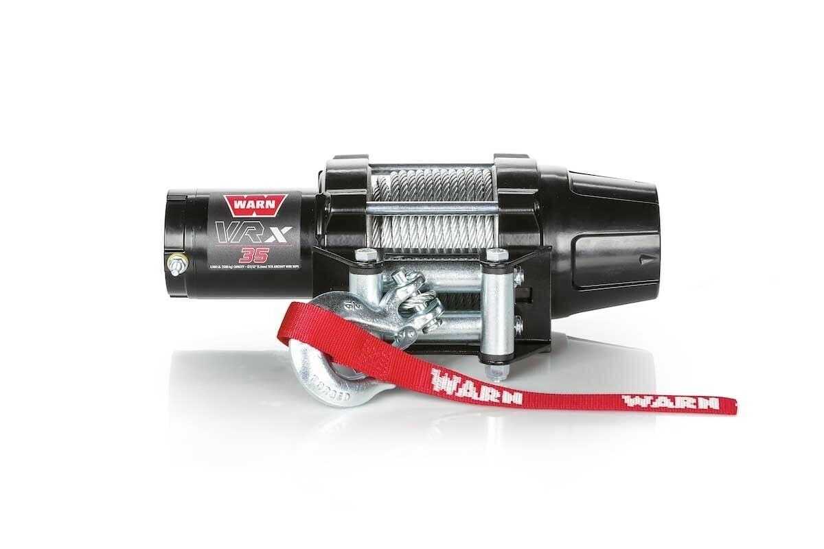 WARN, Warn VRX 35 3500 12V Winch Wire Rope Offroad ATV UTV SXS 4 Wheeler Side By Side