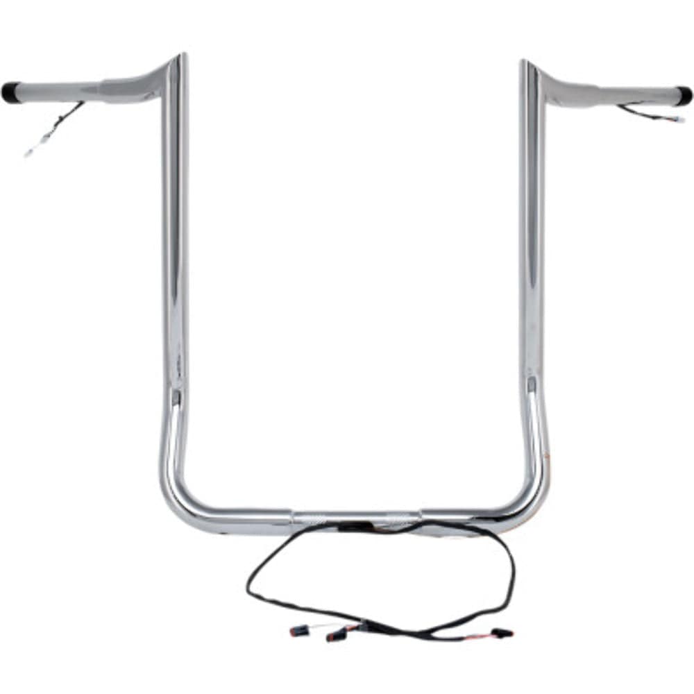 Paul Yaffe Bagger Nation, Yaffe Wired 14" Chrome Monkey Bagger Ape Hangers Bars Handlebars Harley Touring